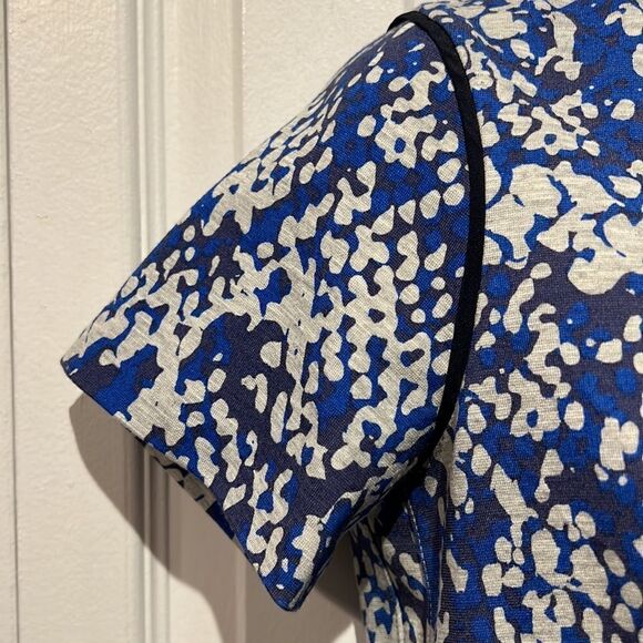 ‎Club Monaco Blues/Grey Short Sleeve Top Size XS - Picture 3 of 11